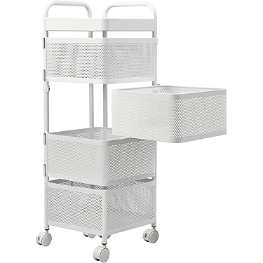 キッチンスペースの有効活用 収納 キャスター カート 楽天市場】【人気商品】収納 ラックカート 収納カート ベビー用品収納